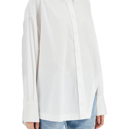 The Attico asymmetric oversized shirt