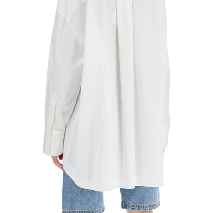 The Attico asymmetric oversized shirt