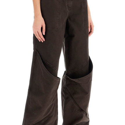 The Attico baggy multi-pocket pants