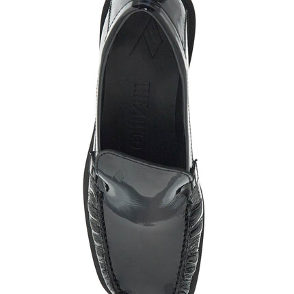 The Attico "charles patent leather loafers