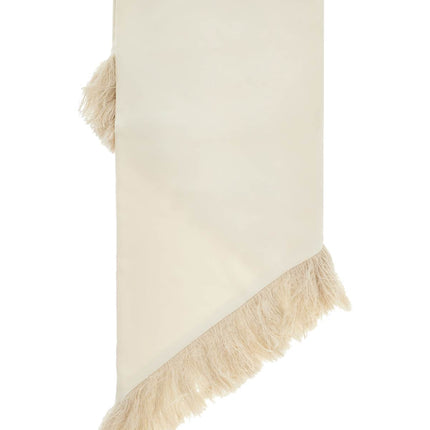 Toteme macadamia fringed scarf