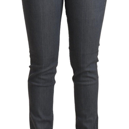 Chic Slim Fit Grey Denim Delight