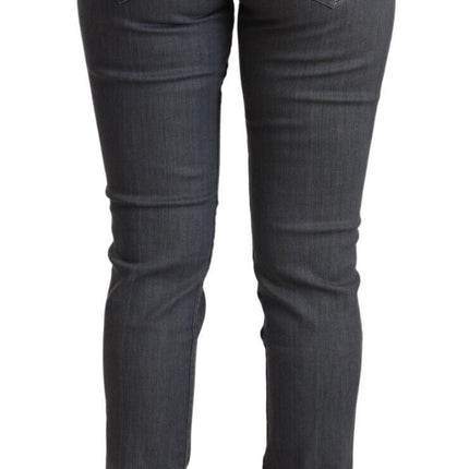 Chic Slim Fit Grey Denim Delight