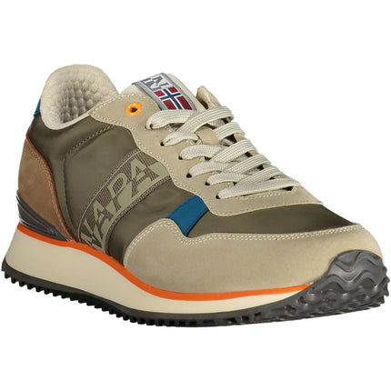 Sneaker Beige Trailblazer con accento logo