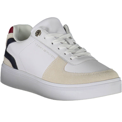 White Leather Women Sneaker