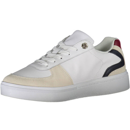 White Leather Women Sneaker