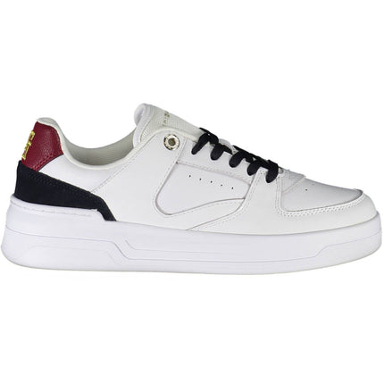 White Leather Women Sneaker