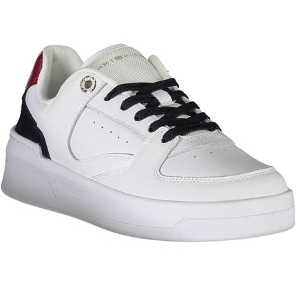 White Leather Women Sneaker