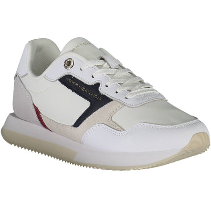 White Leather Women Sneaker