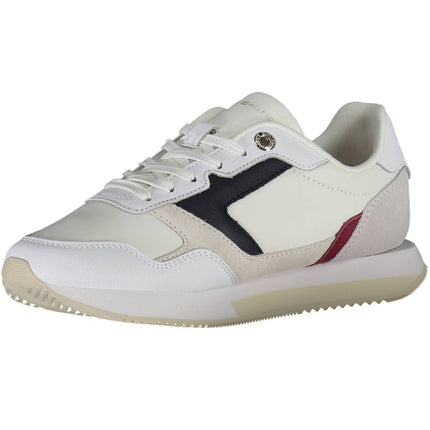 White Leather Women Sneaker