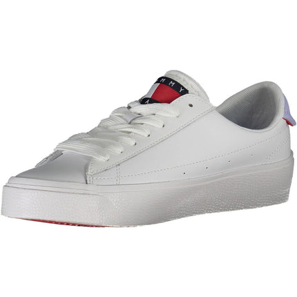 White Leather Women Sneaker