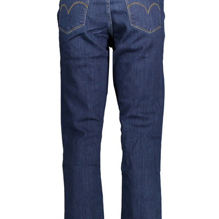 Chic Blue Denim Stretch Jeans