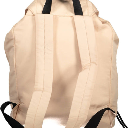 Pink Nylon Women Backpack