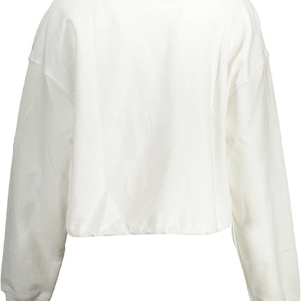 White Cotton Women Sweater