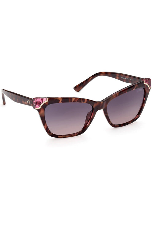 Brown Injected Women Sunglass