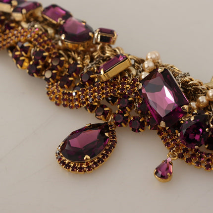 Sicilian Sparkle Gold-Tone Statement Necklace