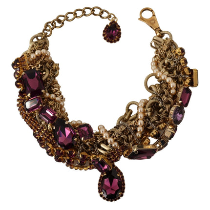 Sicilian Sparkle Gold-Tone Statement Necklace