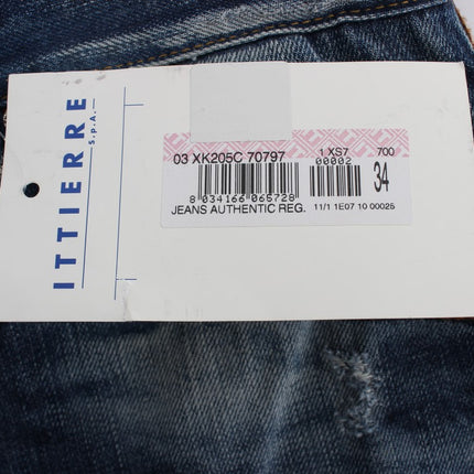 Authentic Regular Fit Blue Wash Jeans