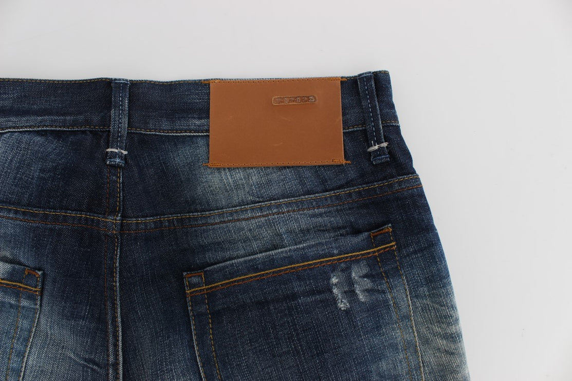 Authentic Regular Fit Blue Wash Jeans