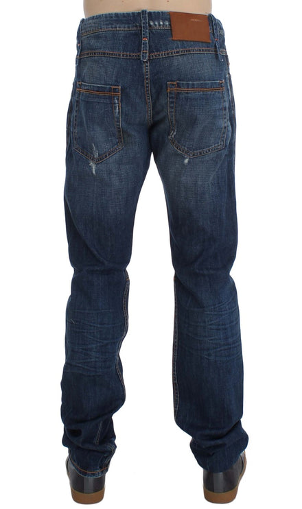 Jeans italiani Chic Slim Fit Blue Wash