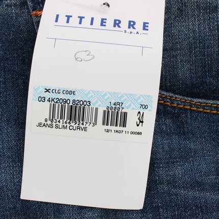 Jeans italiani Chic Slim Fit Blue Wash