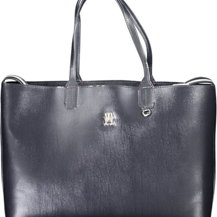 Blue Polyethylene Women Handbag