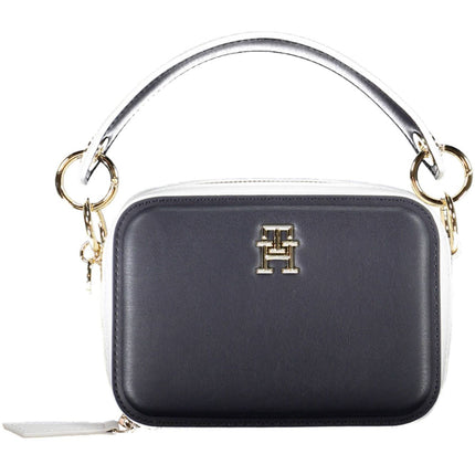 Blue Polyethylene Women Handbag