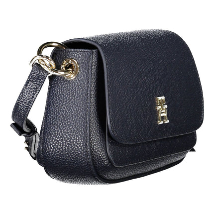 Blue Polyethylene Women Handbag