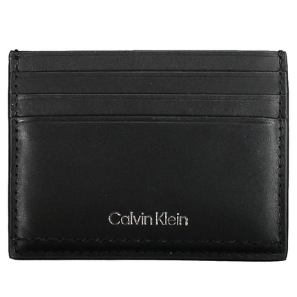 Black Leather Men Wallet