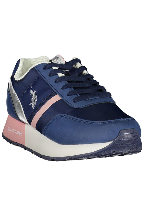 Blue Polyethylene Women Sneaker