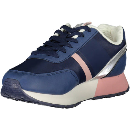 Blue Polyethylene Women Sneaker