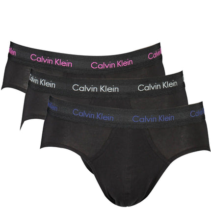 Black Cotton Men Brief