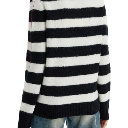 Marc Jacobs pullover the striped brushed logo sweater