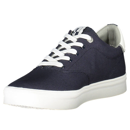 Sleek Blue Lace-Up Sports Sports