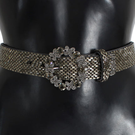 Ceinture de taille large à paillettes embellies