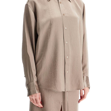 FILIPPA K satin ruffled shirt