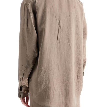 FILIPPA K satin ruffled shirt