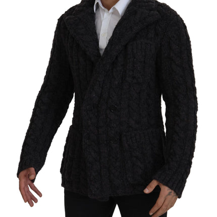 Élégant manteau en laine de laine à double serrage