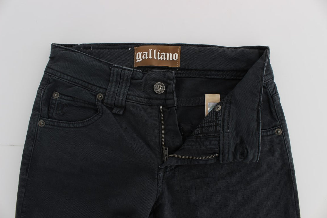 Elegante slanke fit bootcut denim jeans