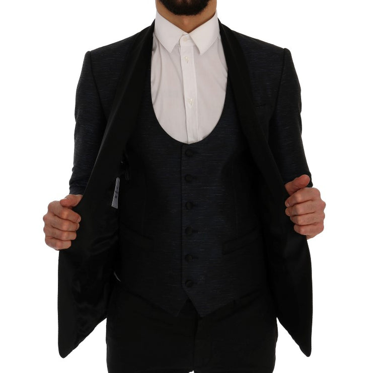 Ensemble de combinaison Slim Fit Elegant Blue & Black