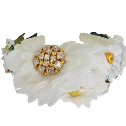 Zonnebloem Kristal Luxe Hoofdband