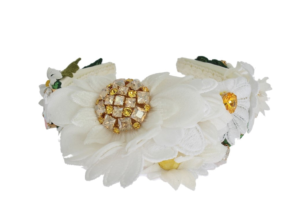 Zonnebloem Kristal Luxe Hoofdband