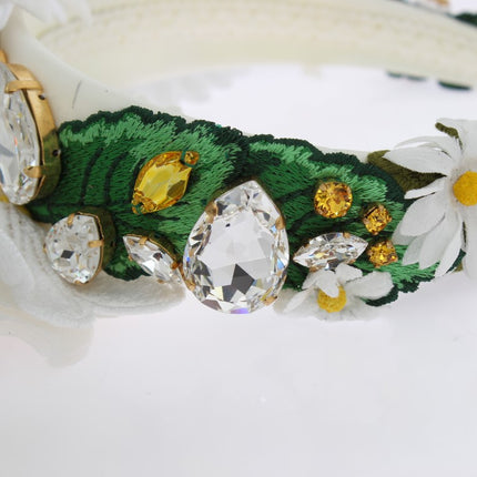 Zonnebloem Kristal Luxe Hoofdband