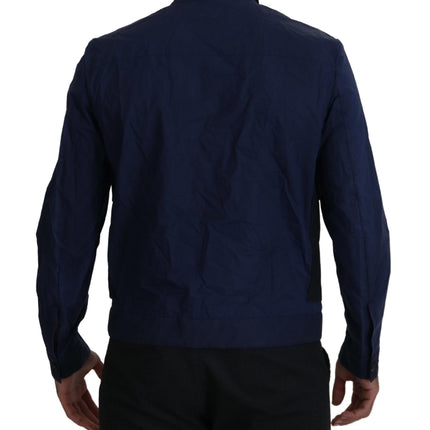 Selvé camisa de algodón azul oscuro