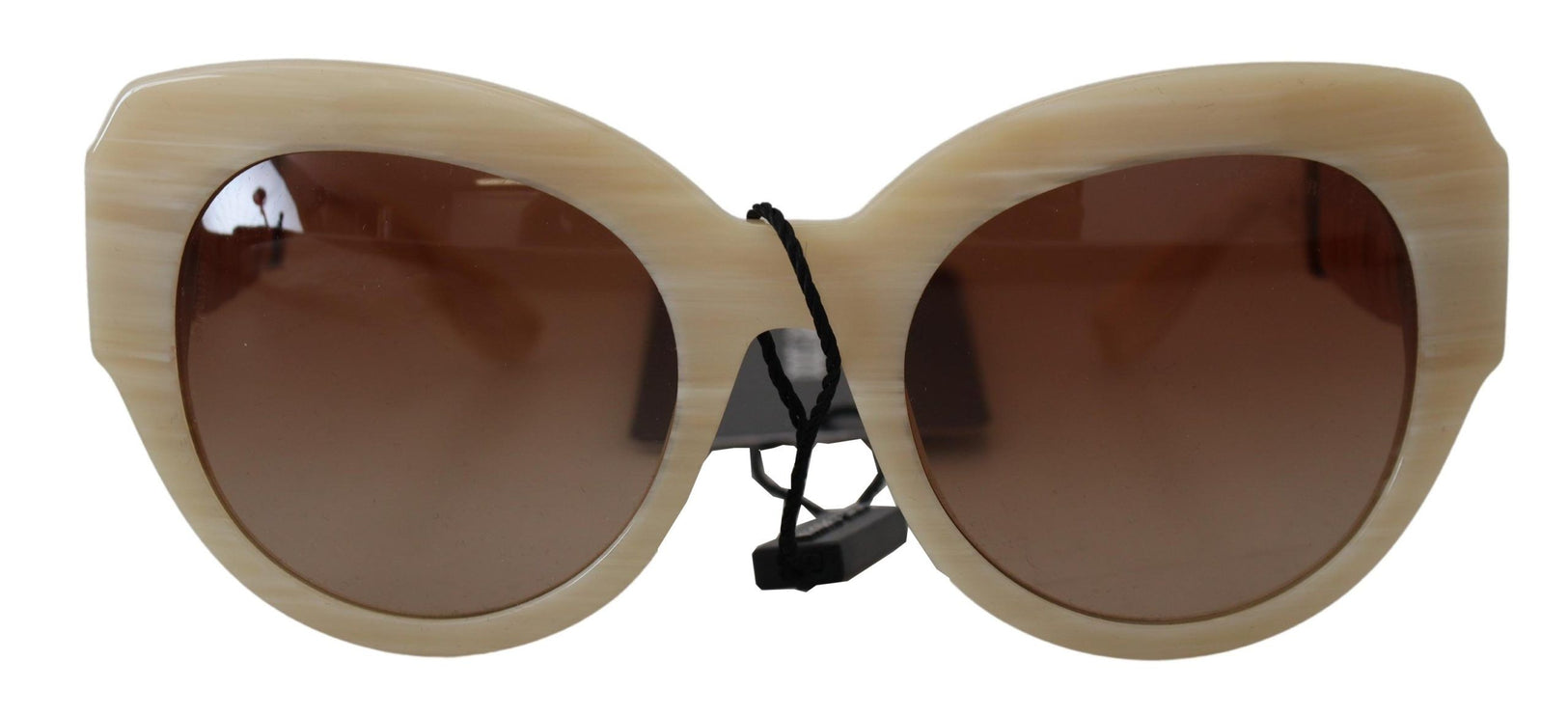 Lunettes de soleil pour femmes acétates beige chic