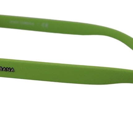 Gafas de sol con borde completo de ácido verde elegante