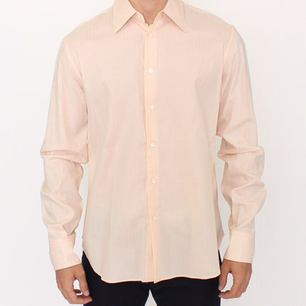 Sunset Hues Gestreept Katoenen Shirt