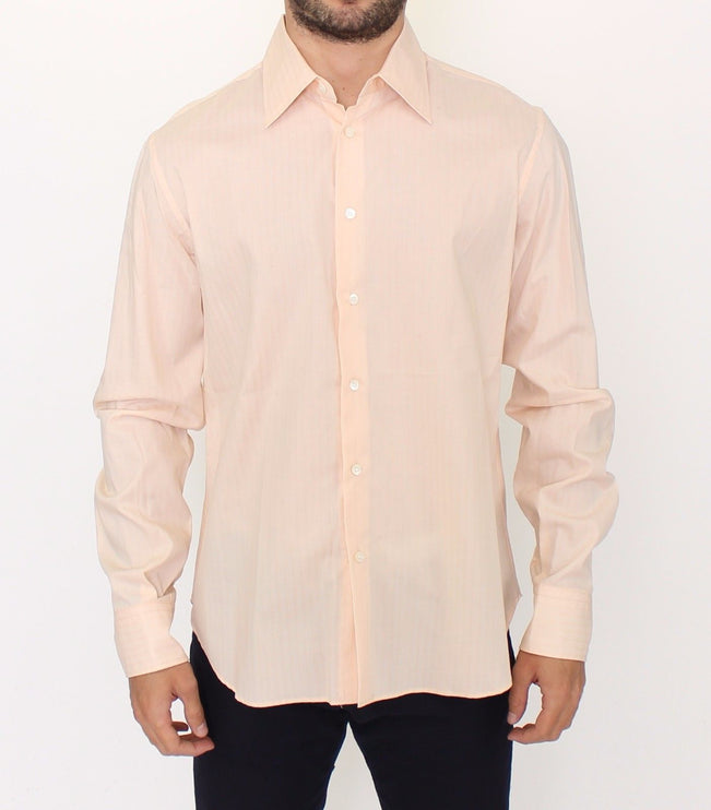 Sunset Hues Gestreept Katoenen Shirt