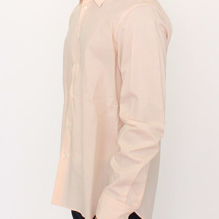 Sunset Hues Gestreept Katoenen Shirt