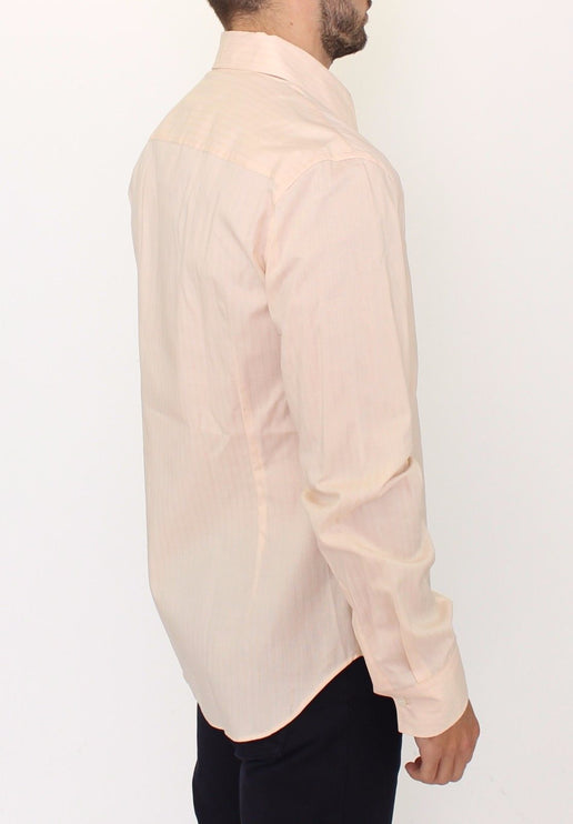 Sunset Hues Gestreept Katoenen Shirt